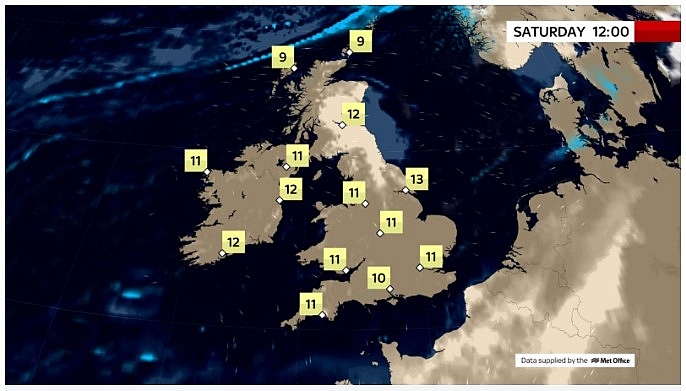 UK and Europe daily weather forecast latest, March 20: Mainly dry but largely cloudy day in the UK