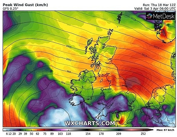 UK and Europe daily weather forecast latest, March 20: Mainly dry but largely cloudy day in the UK