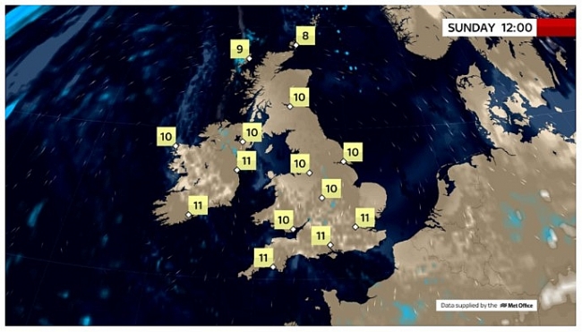 UK and Europe daily weather forecast latest, March 21: Cloudy weather to continue while most places be dry