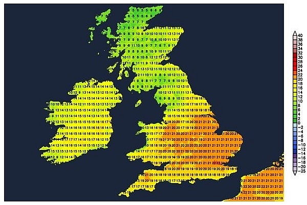 UK and Europe daily weather forecast latest, March 28: Rain, mountain snow across western areas from Wales northwards