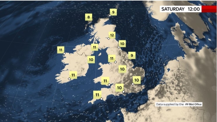 UK and Europe daily weather forecast latest, April 3: Largely settled and dry conditions with plenty of sunshine in the UK