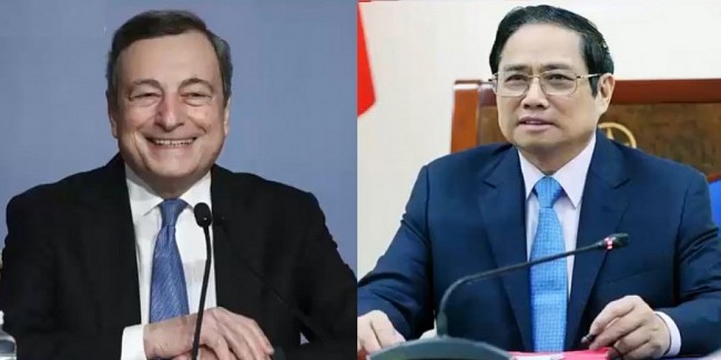 Vietnamese, Italian PMs Hold Phone Talk To Applaud Progress In Strategic Partnership