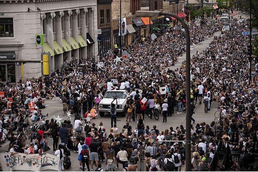 protests and riots in america update minneapolis city council is looking to move funding from police