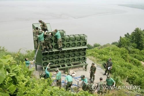 Pyongyang reinstalls propaganda loudspeakers along inter-Korean border