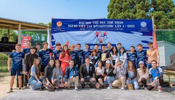 First Vietnamese Sports Festival In Kitakyushu is a Great Success