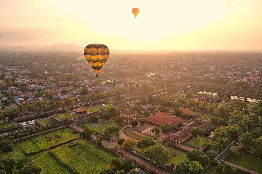 Ancient Capital Hue Seen From Sky