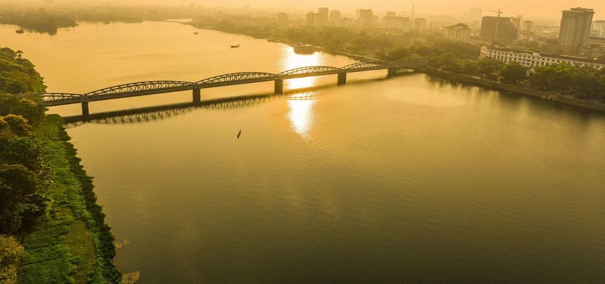 Ancient Capital Hue Seen From Sky