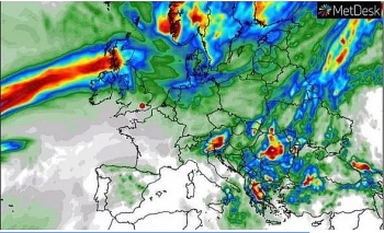 uk and europe weather forecast july 7 sunshine before torrential rain