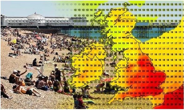 UK and Europe weather forecast, today July 9: Blistering heatwave sweeps across the UK