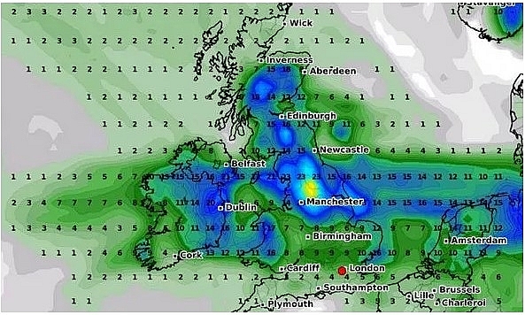 uk and europe weather forecast latest july 10