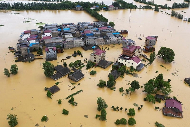 "Wartime mode" kicks off in China's Jiangxi province to face flood catastrophe