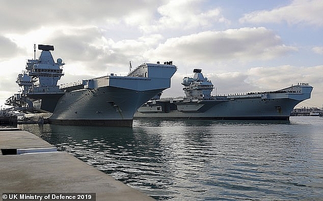 hms queen elizabeth ship pivots to east asia to confront china