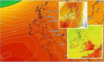 uk and europe weather forecast latest july 18 searing weather sweeps uk over the weekend while flood alerts issued for europe