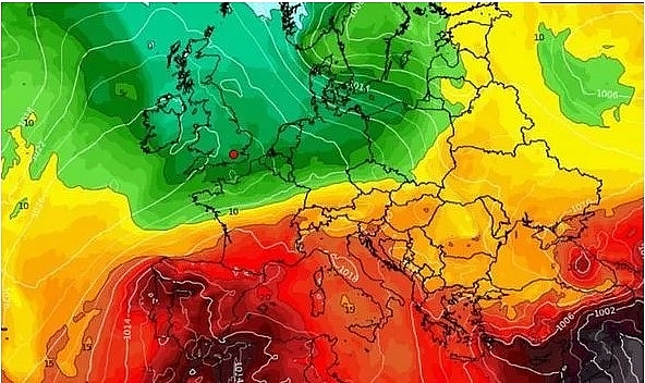 uk and europe weather forecast latest july 20 heatwave over unseasonably wet and windy heading to uk