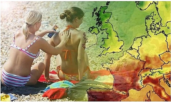uk and europe weather forecast latest july 22 week long 30c heatwave