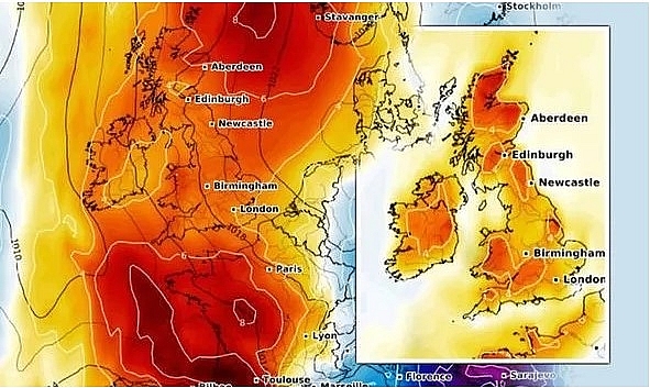 UK and Europe weather forecast latest, July 23: Searing weather to end July in Britain