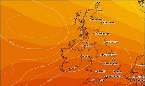 uk and europe weather forecast latest july 24 britain to bear searing heatwave with 34c blast from europe