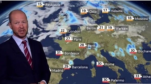 uk and europe weather forecast latest july 24 britain to bear searing heatwave with 34c blast from europe