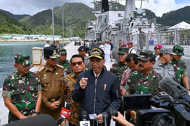 indonesian navy exercises after refusing to negotiate with china over bien dong sea