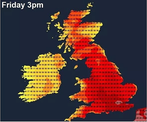 UK and Europe weather forecast latest, July 31: Record-breaking 40C highs to bake Europe