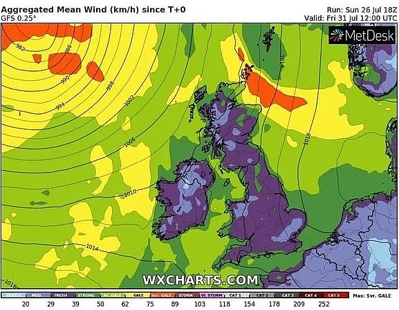 uk and europe weather forecast latest august 5 scorching azores to bake britain with the high 30s temperatures