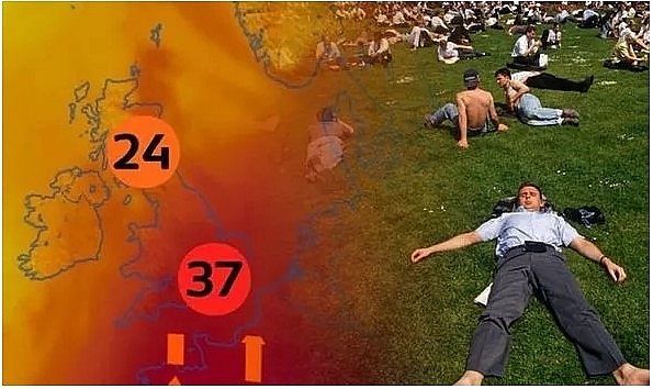 uk and europe weather forecast latest august 8 heat health warnings for the ek as hot to bake europe