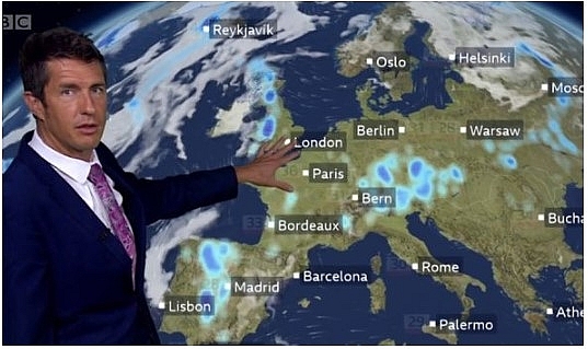 UK and Europe weather forecast latest, August 24: Map turns blue with plunging temperatures in the UK