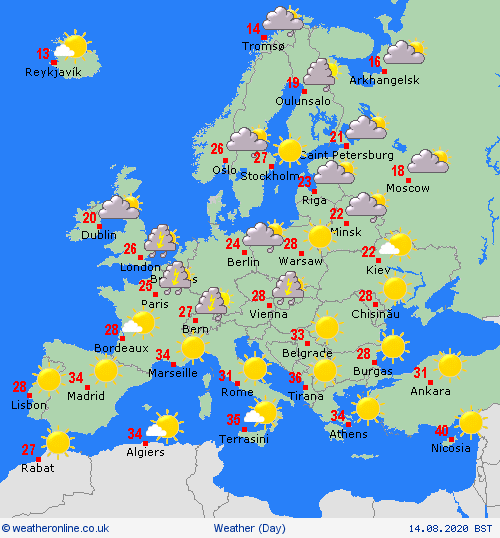 uk and europe weather forecast latest august 14 lightening storm warning for the uk