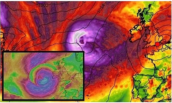 UK and Europe weather forecast latest, August 16: Temperature plummets as severe weather formed in Atlantic