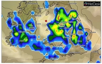 uk and europe weather forecast latest august 17 thunderstorm and floods strike up to 90 mm rain in the uk