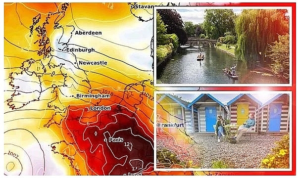 UK and Europe weather forecast latest, August 17: Thunderstorm and floods strike up to 90 mm rain in the UK
