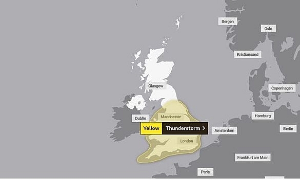 UK and Europe weather forecast latest, August 18:  Autumnal weather as Storm Kyle battles the UK