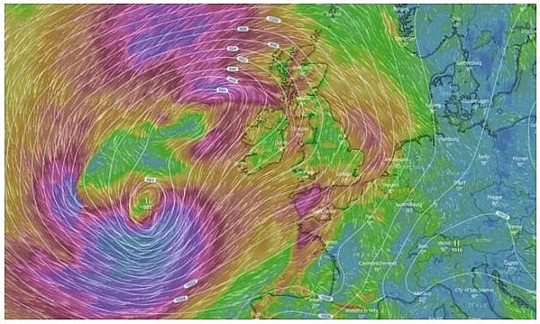 UK and Europe weather forecast latest, August 20: Ferocious winds warning across as Storm Ellen heads to the UK