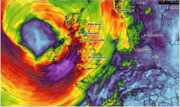 UK and Europe weather forecast latest, August 20: Ferocious winds warning across as Storm Ellen heads to the UK