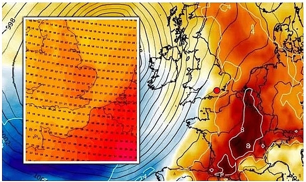 UK and Europe weather forecast latest, August 23: A windy weekend before the Atlantic storm hits Britain