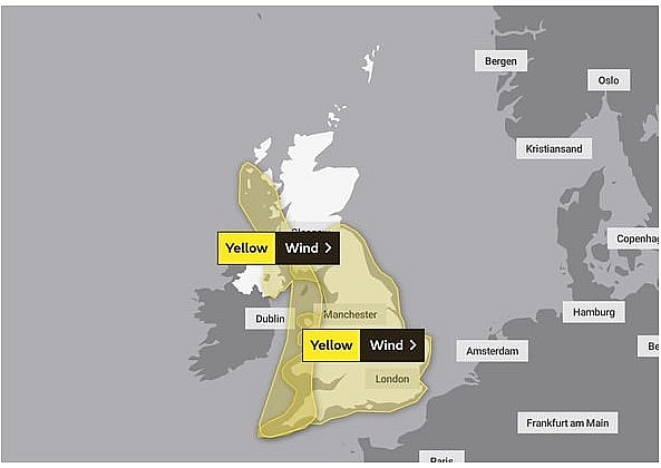 UK and Europe weather forecast latest, August 23: A windy weekend before the Atlantic storm hits Britain