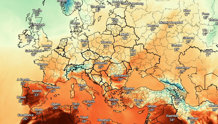 UK and Europe weather forecast latest, August 25: Warnings for Storm Francis to battle UK with 70 mph gusts