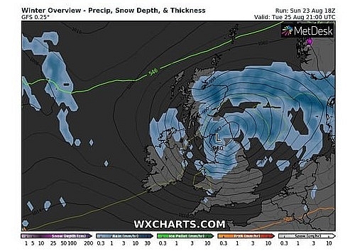 UK and Europe weather forecast latest, August 26: Yellow warnings as Storm Francis heads to new parts of UK