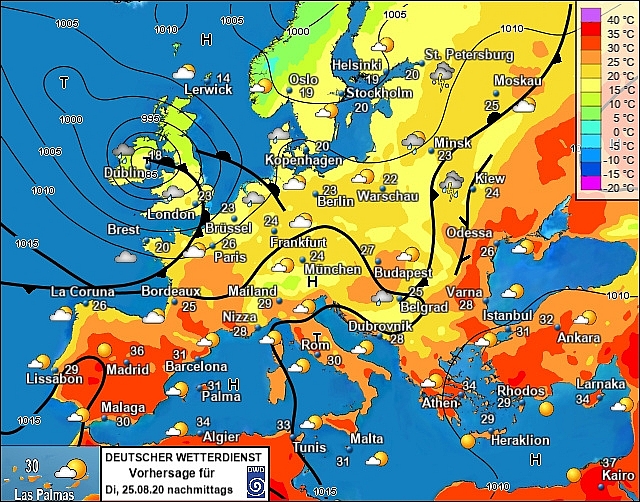 UK and Europe weather forecast latest, August 26: Yellow warnings as Storm Francis heads to new parts of UK