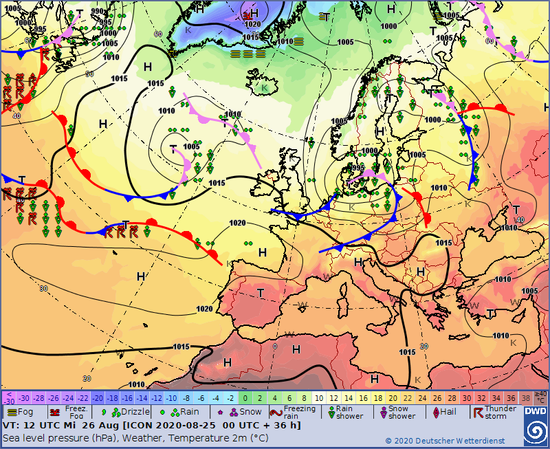 UK and Europe weather forecast latest, August 26: Yellow warnings as Storm Francis heads to new parts of UK