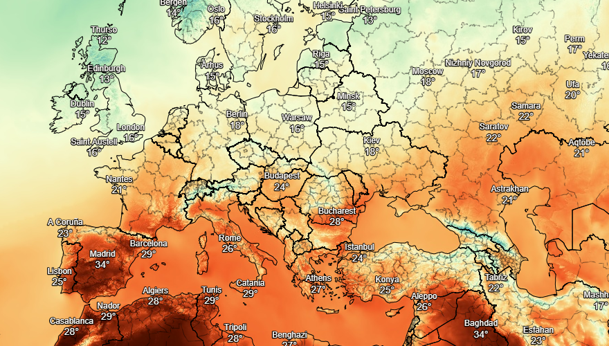 UK and Europe weather forecast latest, August 28: Heavy rain to smash UK before another heatwave