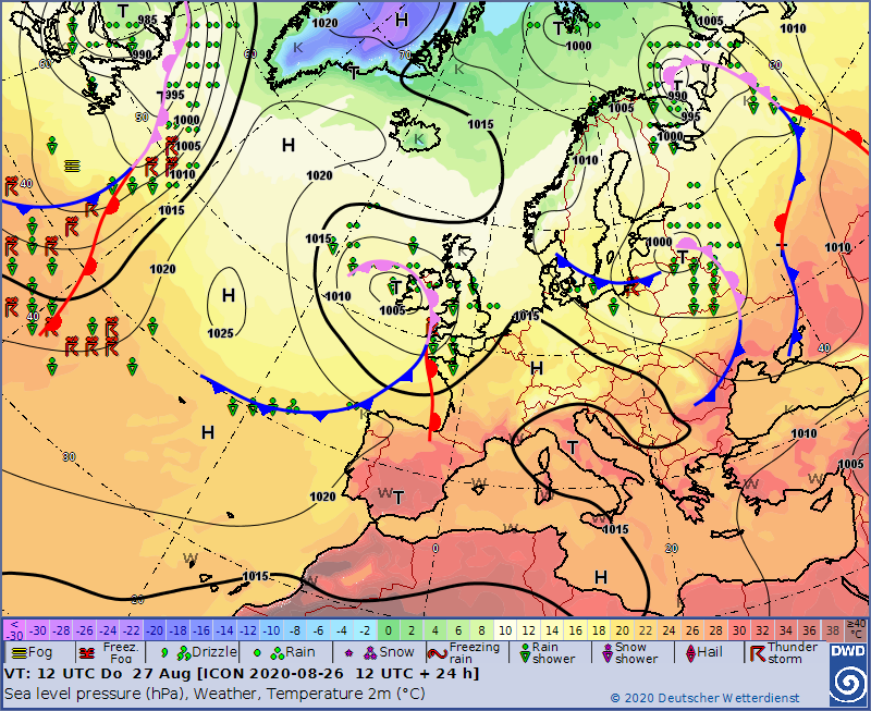 UK and Europe weather forecast latest, August 28: Heavy rain to smash UK before another heatwave