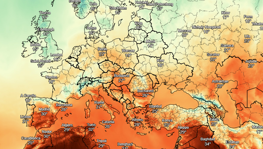 UK and Europe weather forecast latest, August 29: Remnants of Hurricane Laura to batter UK over next week