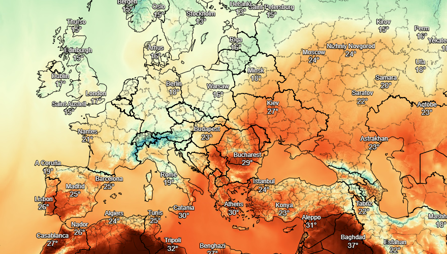 UK and Europe weather forecast latest, September 1: Hot weather returns to bake UK in days