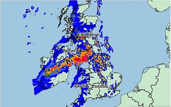 UK and Europe weather forecast latest, September 3: Wet and windy week sweep across UK as Hurricane Laura's remnants