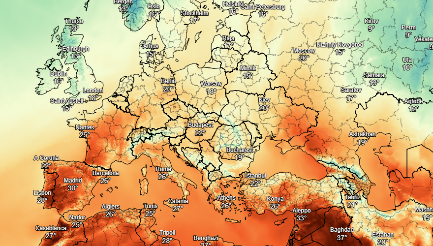 UK and Europe weather forecast latest, September 5: Warning for extreme heatwave to cover across Europe