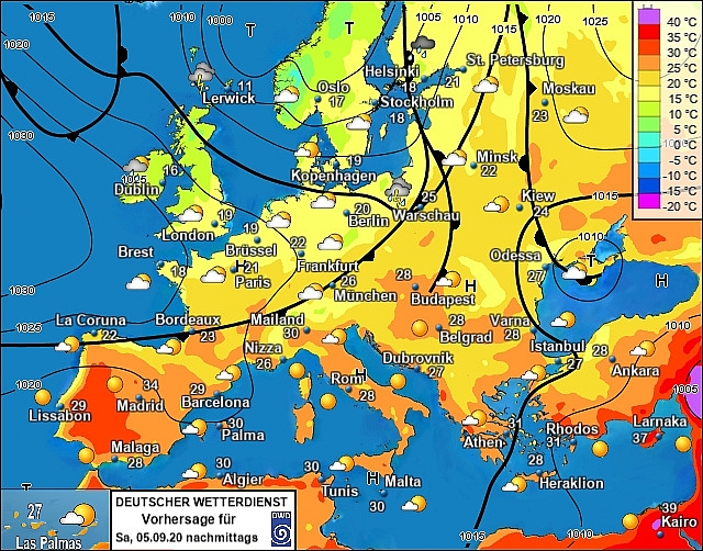 UK and Europe weather forecast latest, September 5: Warning for extreme heatwave to cover across Europe