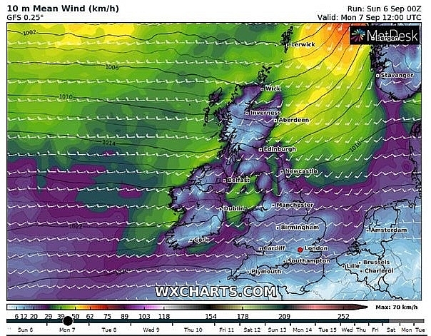 UK and Europe weather forecast latest, September 7: Heavy thunderstorms to sweep across Europe