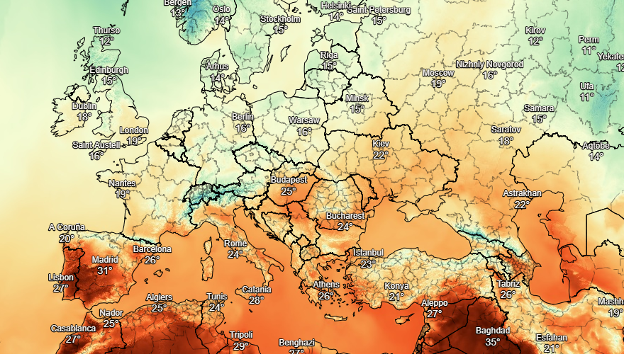 UK and Europe weather forecast latest, September 7: Heavy thunderstorms to sweep across Europe