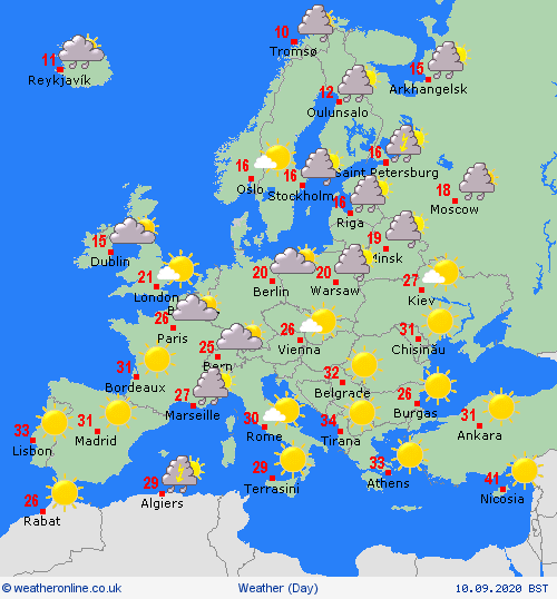 UK and Europe weather forecast latest, September 10: Severe storms to lash Europe with unusual threat in tornadoes